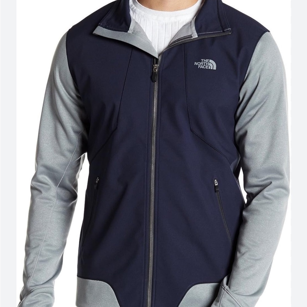 The North Face Large Kasey Men's Blue and Gray Jacket